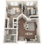 Assisted Living - 2 Bedroom | 81 Oaks