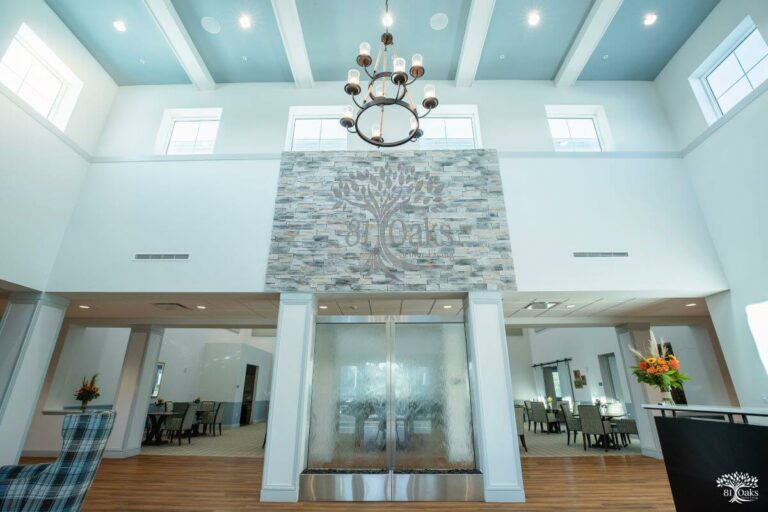 81 Oaks Senior Living Lobby