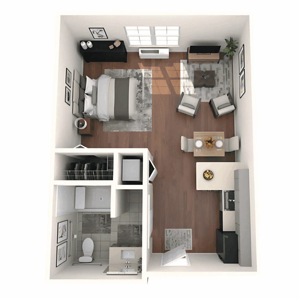 Orchid Studio Floor Plan
